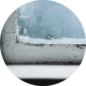 Fog, moisture, or mould